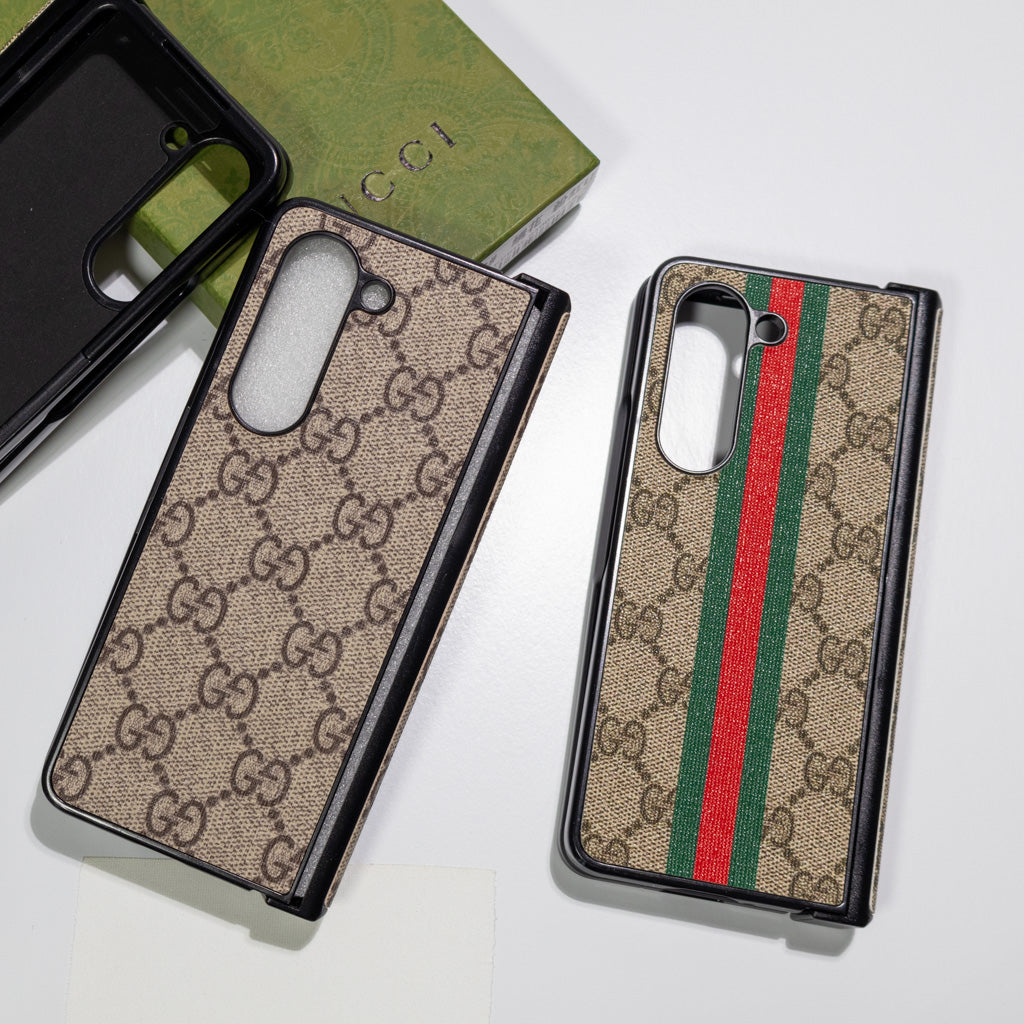 Gucci Case Z Fold 3 4 5 6 Series Samsung Galaxy