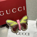 Gucci Butterfly Keychain Bag Charm