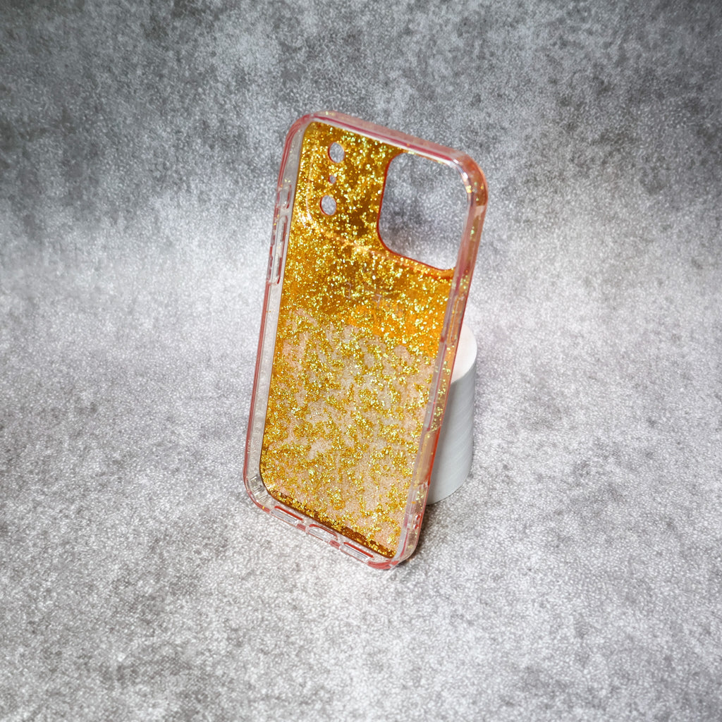 Hermes Case iPhone 1317 Pro/Pro Max Glittered and Clear