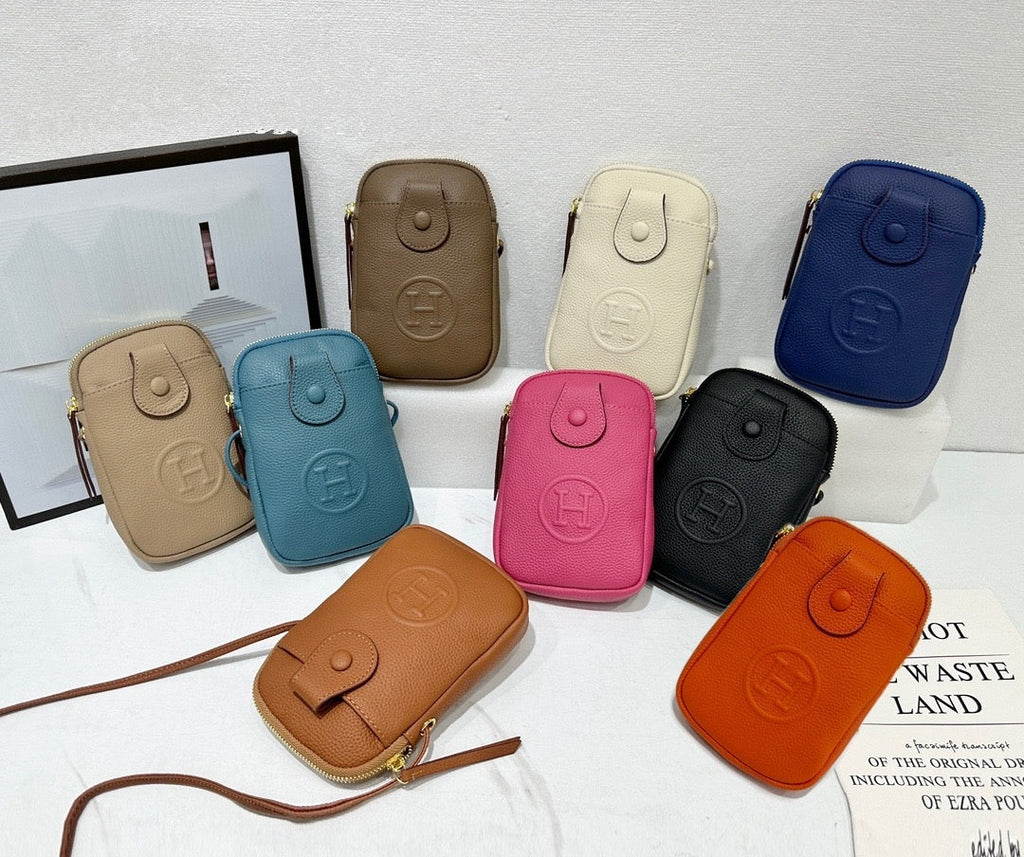 HMS Calfskin Small Crossbody Bag