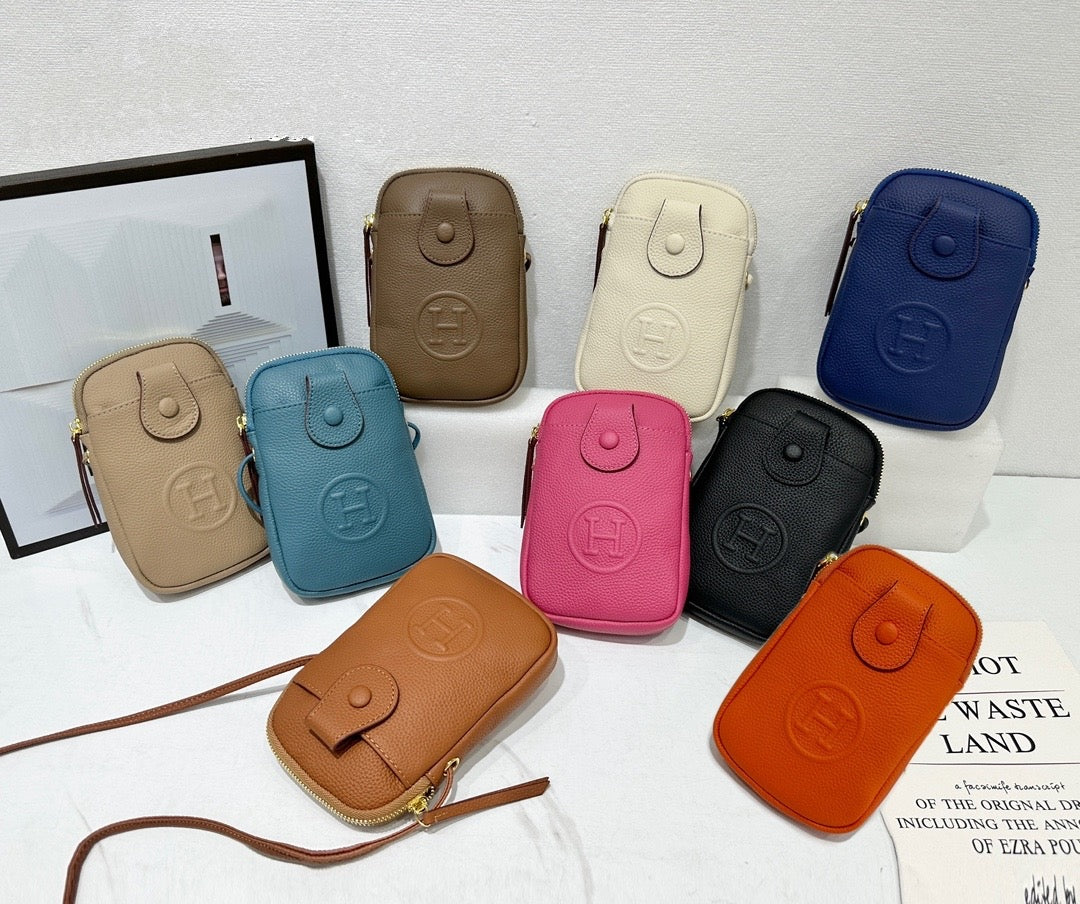 HMS Calfskin Small Crossbody Bag