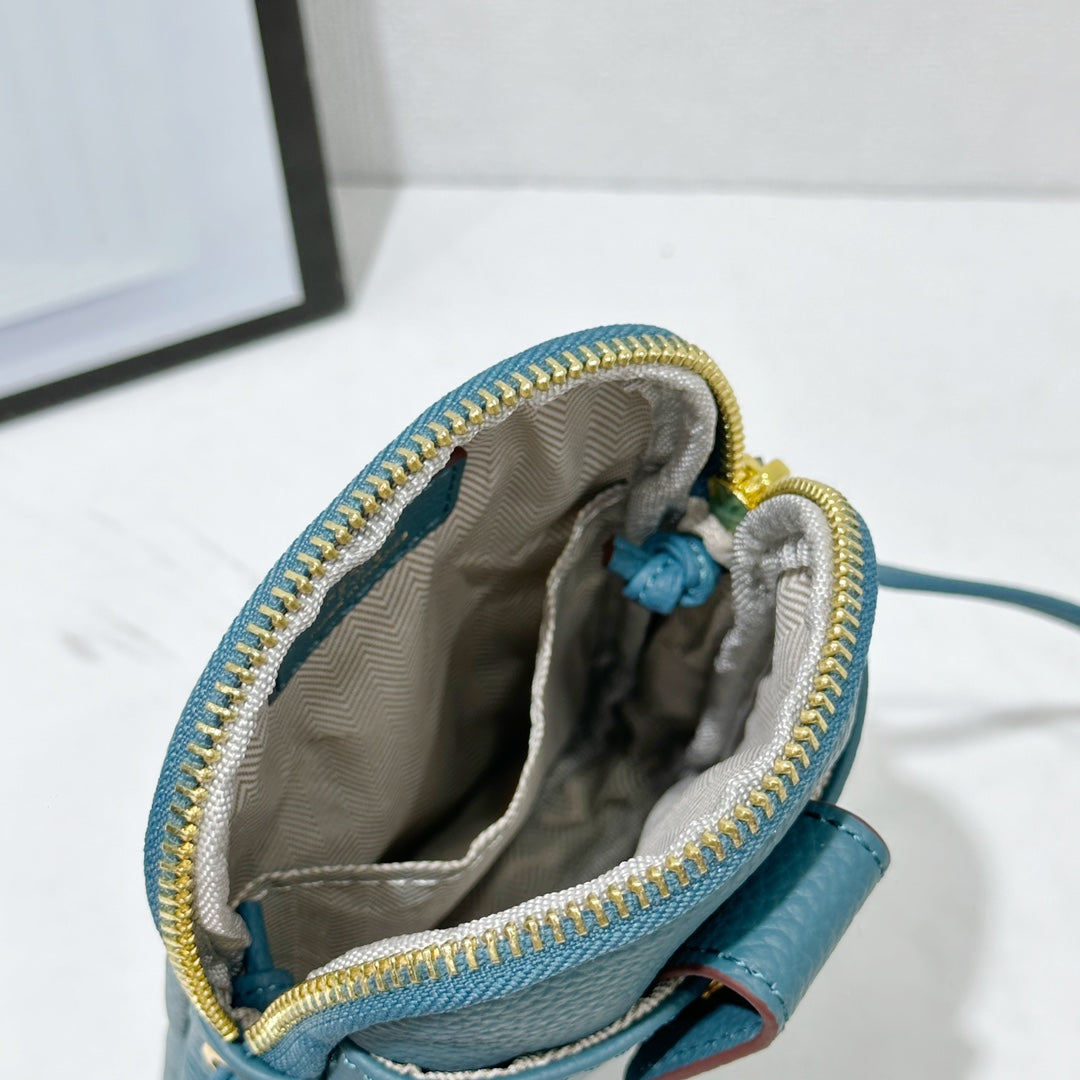 HMS Calfskin Small Crossbody Bag