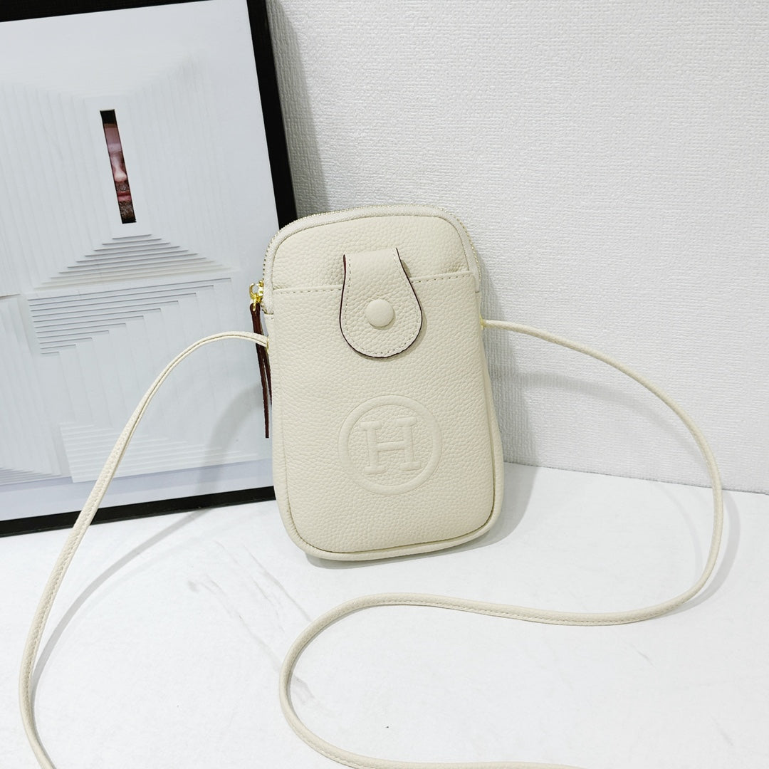 HMS Calfskin Small Crossbody Bag