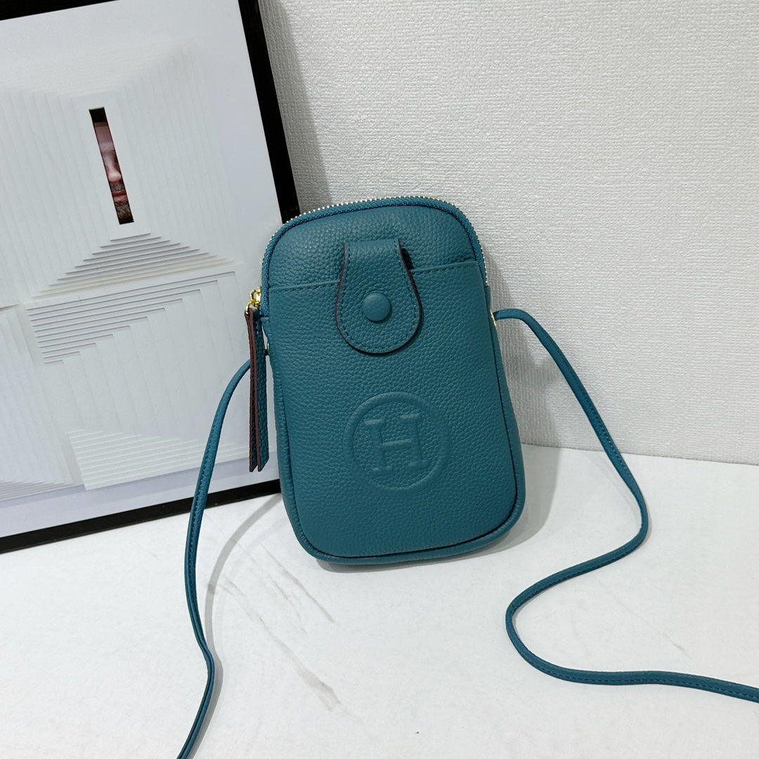 HMS Calfskin Small Crossbody Bag