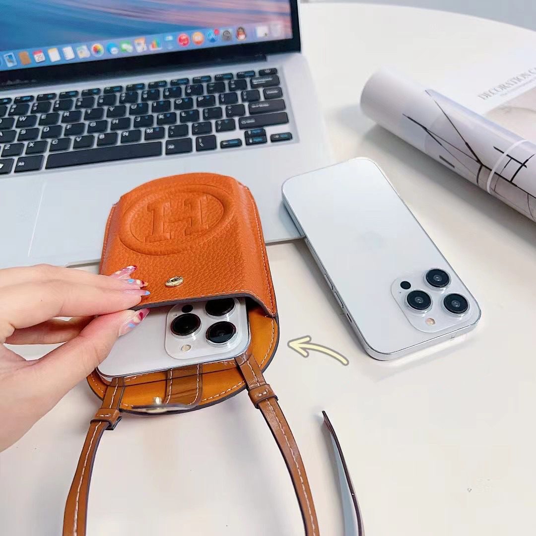 Universal Hermes Phone Case Crossbody Bag Pouch