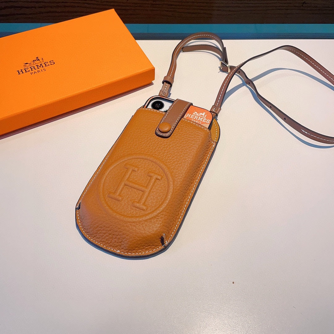 Universal Hermes Phone Pouch Crossbody Bag