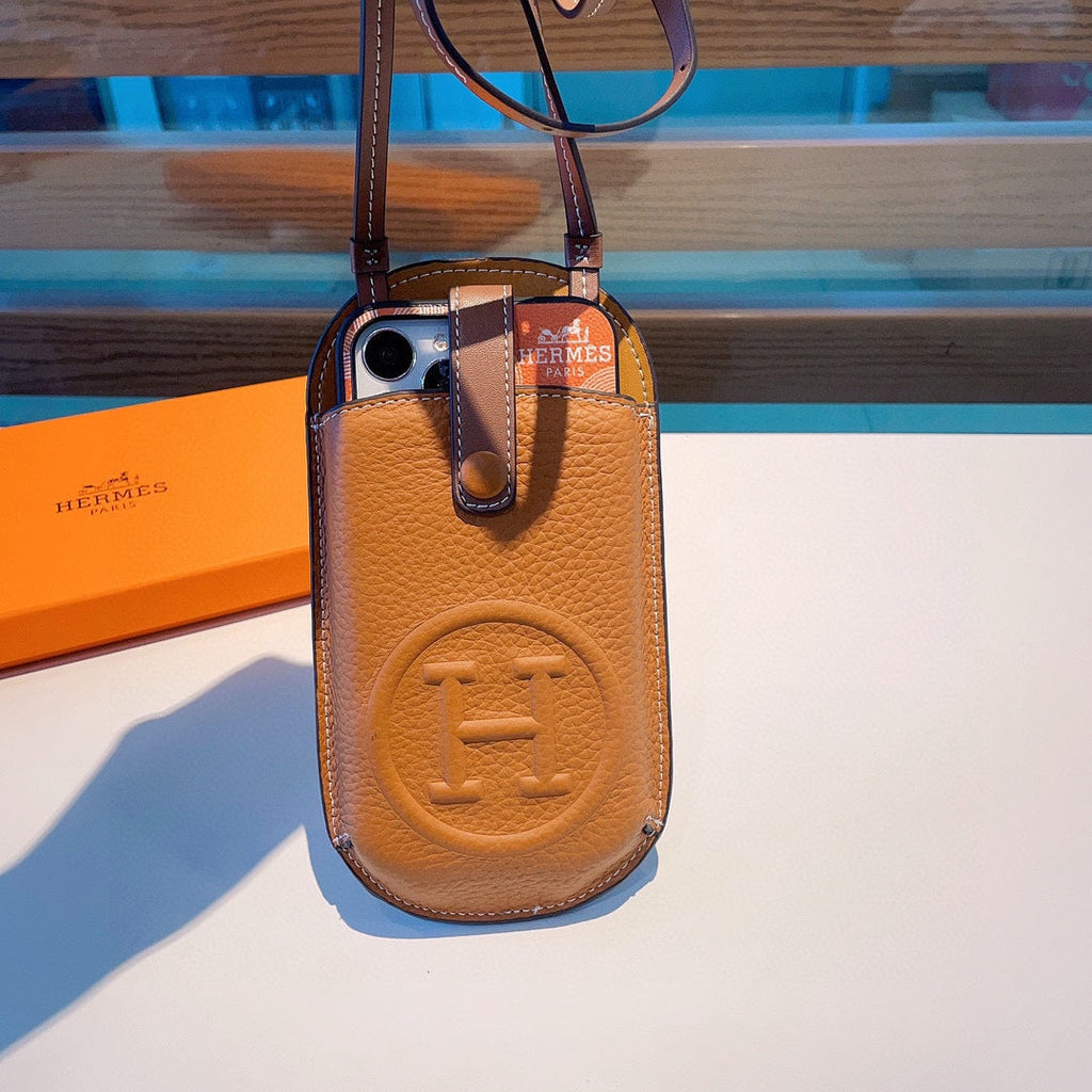 Universal Hermes Phone Pouch Crossbody Bag