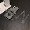 Luxury Diamond Crossbody Chain iPhone Case