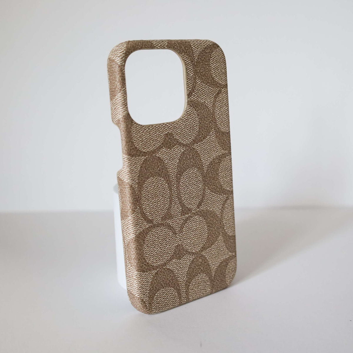 Coach iPhone 13 Case Light Beige for iPhone 11 12 13 pro Max