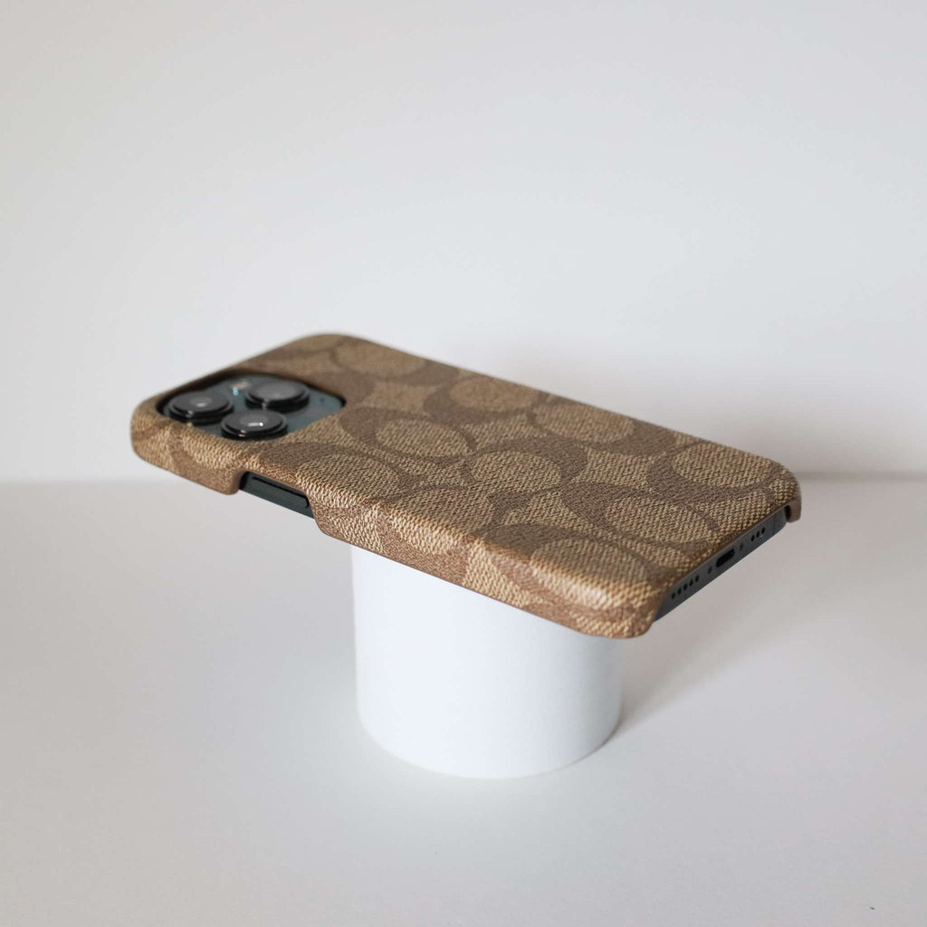 Coach iPhone 13 Pro Max Case Beige iPhone 11 12 13 Pro Max