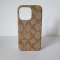 Coach iPhone 13 Pro Max Case Beige iPhone 11 12 13 Pro Max