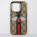 Gucci Case iPhone 1115 Pro Max Plus Electroplate Frame