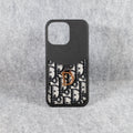 Christian Dior Phone Case Card Holder for iPhone