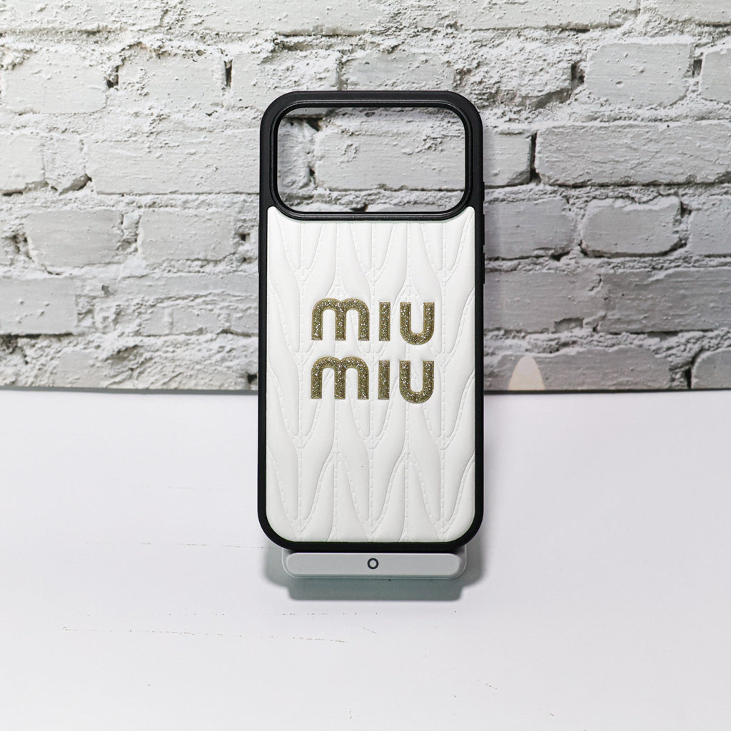 Miu Miu Phone Case for iPhone 17 Series