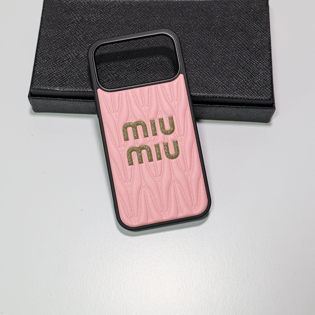 Miu Miu Phone Case for iPhone 17 Series