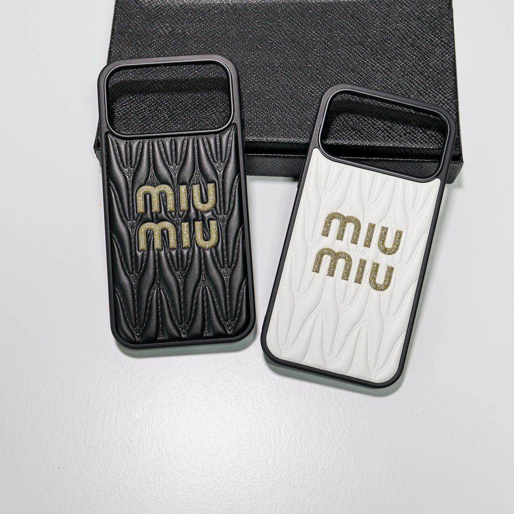 Miu Miu Phone Case for iPhone 17 Series