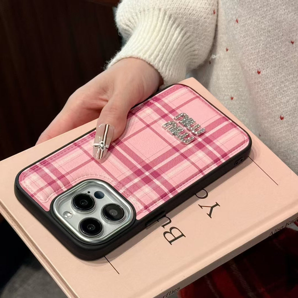 MiuMiu iPhone Case for 13 14 1 5 16 &amp; Pro Max Plus Series