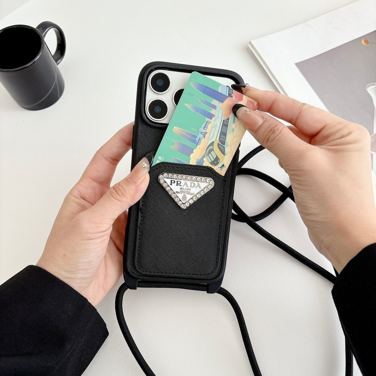 Prada Crossbody Phone Case iPhone