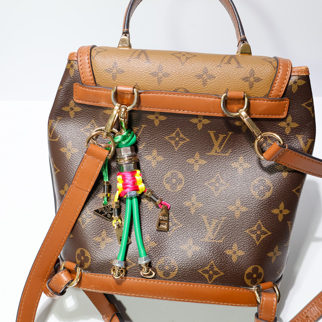 Prada Rope Keychain Colorful Bag Charm