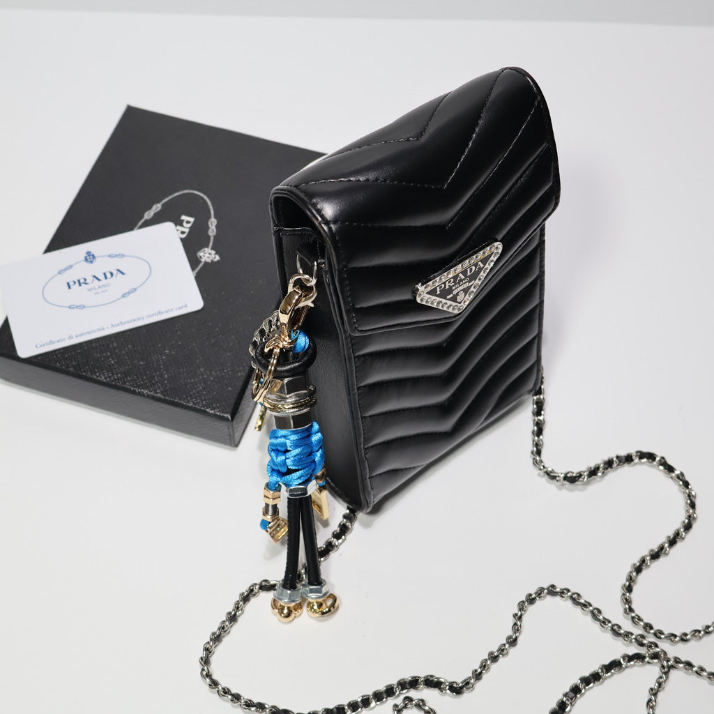 Prada Rope Keychain Colorful Bag Charm