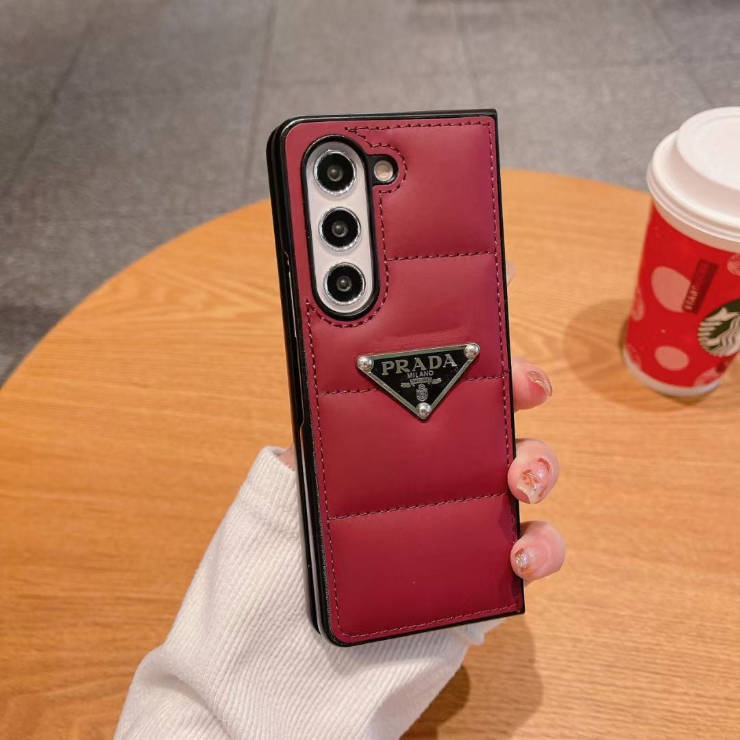 Prada Phone Case for Samsung Galaxy Z Fold 3 4 5 6 Puffer
