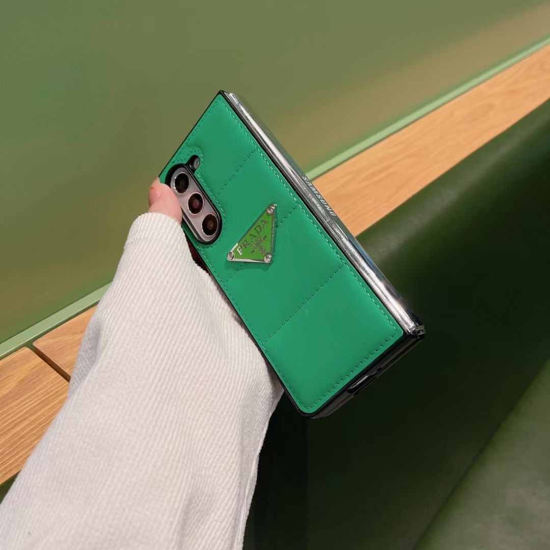 Prada Phone Case for Samsung Galaxy Z Fold 3 4 5 6 Puffer