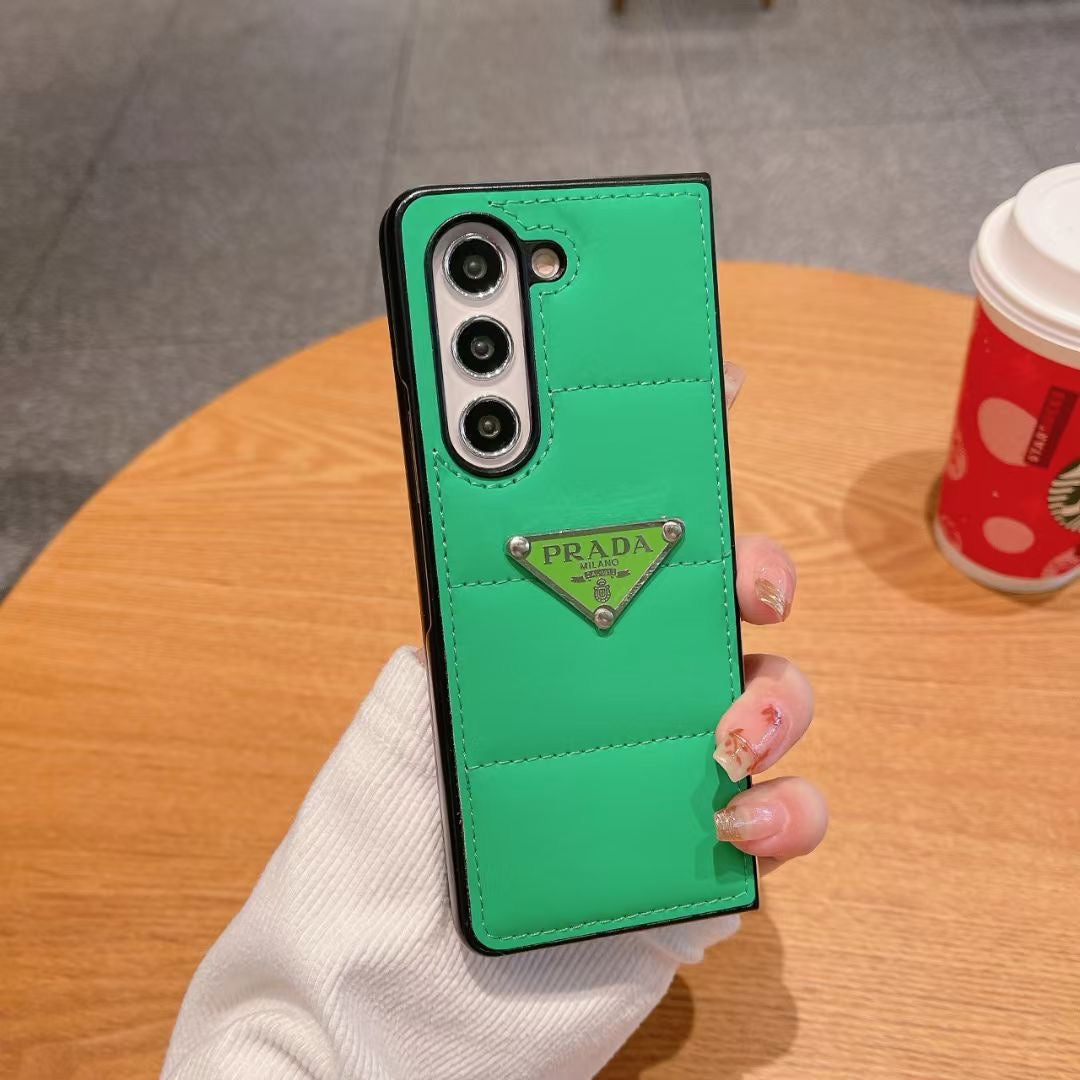 Prada Phone Case for Samsung Galaxy Z Fold 3 4 5 6 Puffer