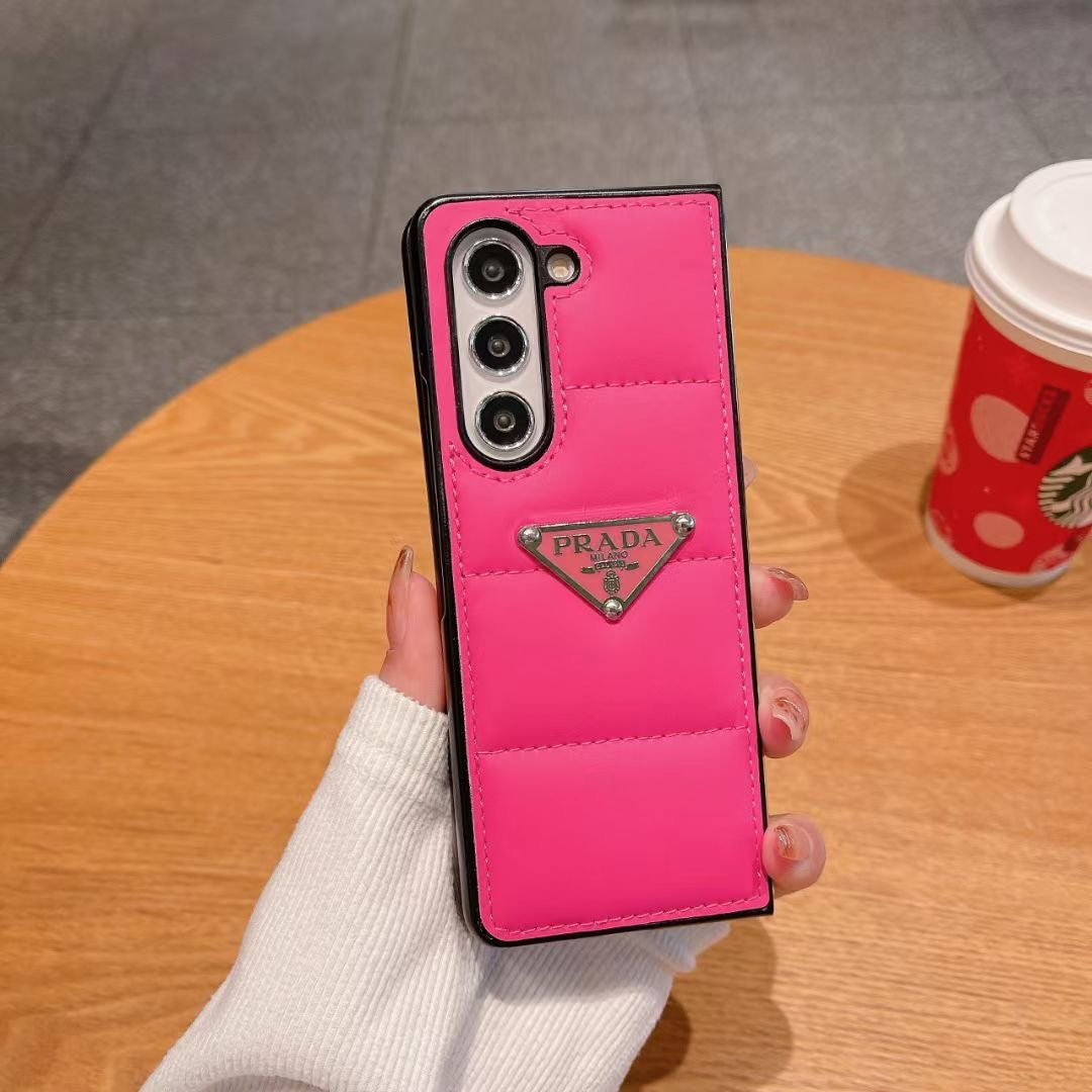 Prada Phone Case for Samsung Galaxy Z Fold 3 4 5 6 Puffer