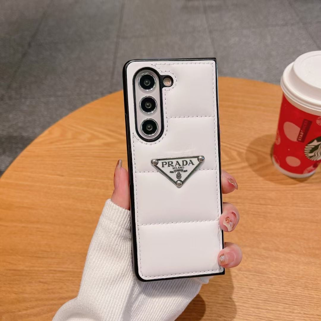 Prada Phone Case for Samsung Galaxy Z Fold 3 4 5 6 Puffer