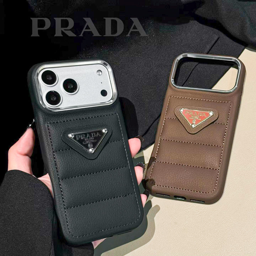 Puffer Case iPhone Prada for 1217 Pro / Pro Max/ Air