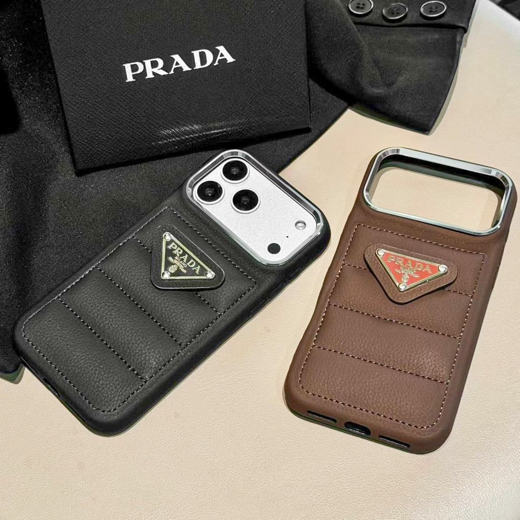 Puffer Case iPhone Prada for 1217 Pro / Pro Max/ Air