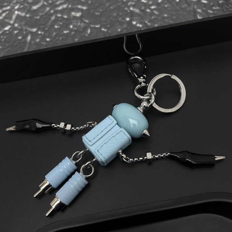 Prada Robot Keychain Keyring Bag Charm