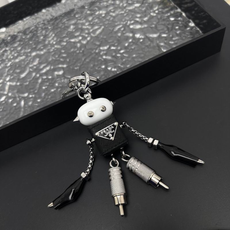 Prada Robot Keychain Keyring Bag Charm