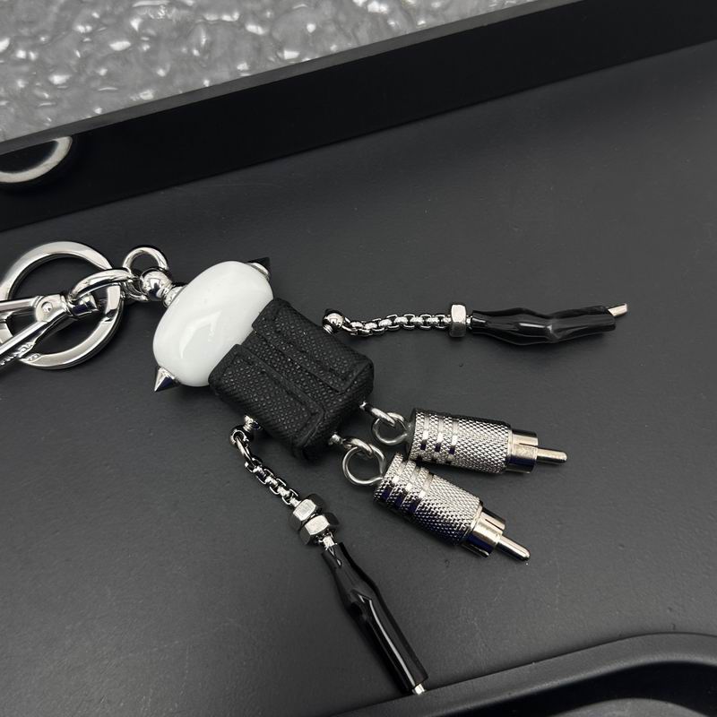 Prada Robot Keychain Keyring Bag Charm
