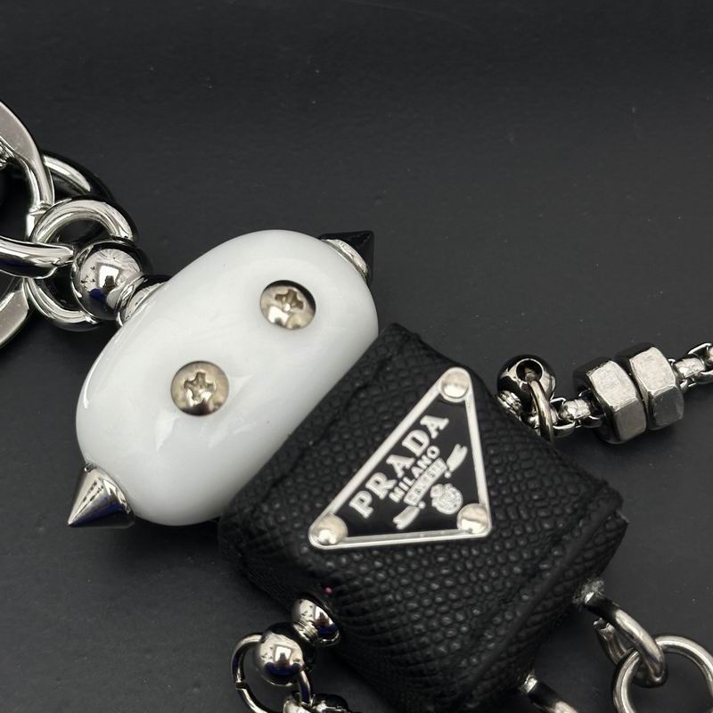 Prada Robot Keychain Keyring Bag Charm