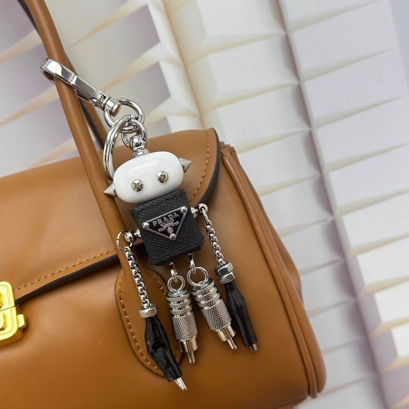 Prada Robot Keychain Keyring Bag Charm
