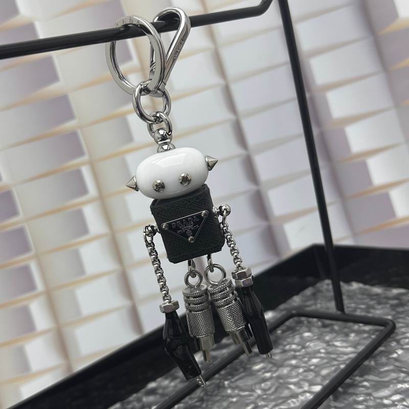 Prada Robot Keychain Keyring Bag Charm