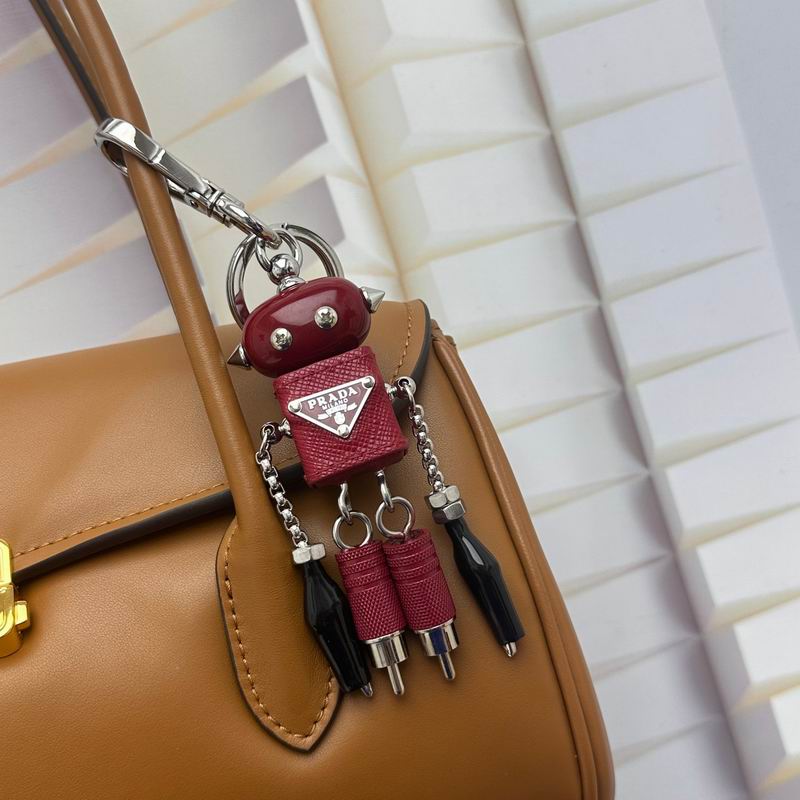 Prada Robot Keychain Keyring Bag Charm