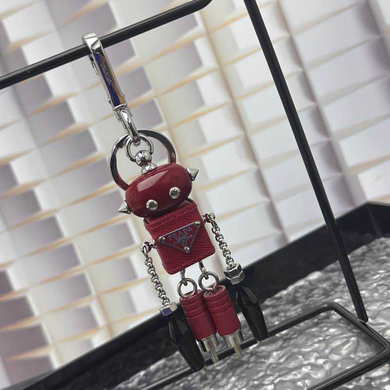 Prada Robot Keychain Keyring Bag Charm