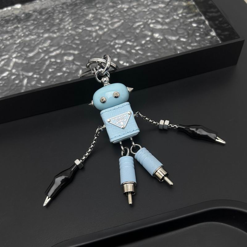 Prada Robot Keychain Keyring Bag Charm