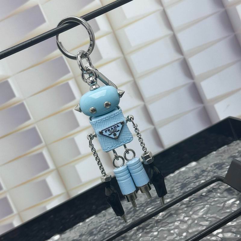 Prada Robot Keychain Keyring Bag Charm