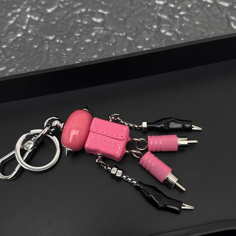 Prada Robot Keychain Keyring Bag Charm