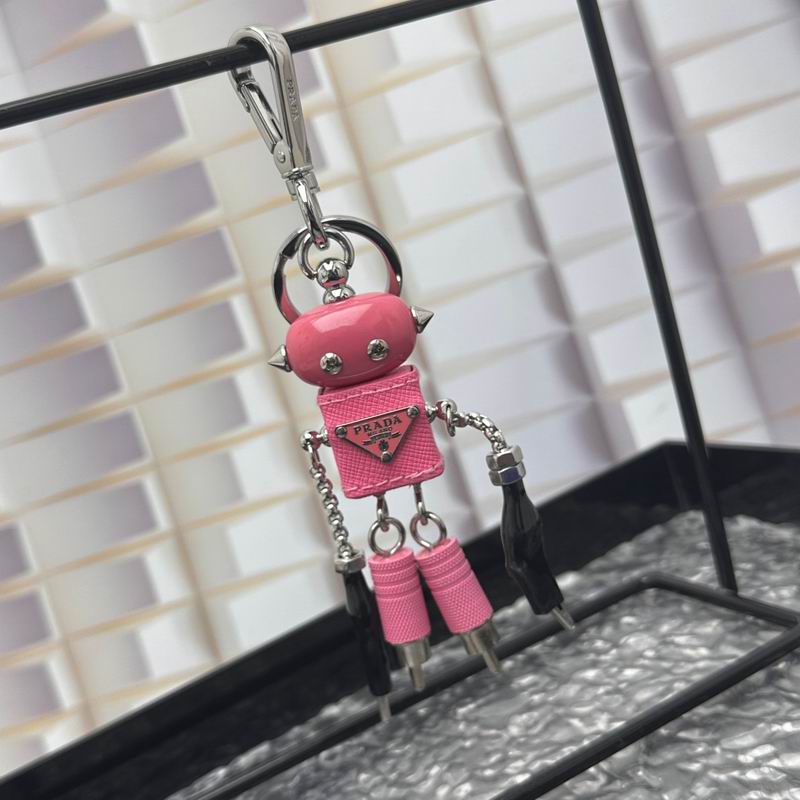 Prada Robot Keychain Keyring Bag Charm