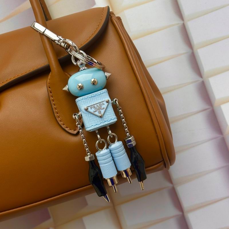 Prada Robot Keychain Keyring Bag Charm