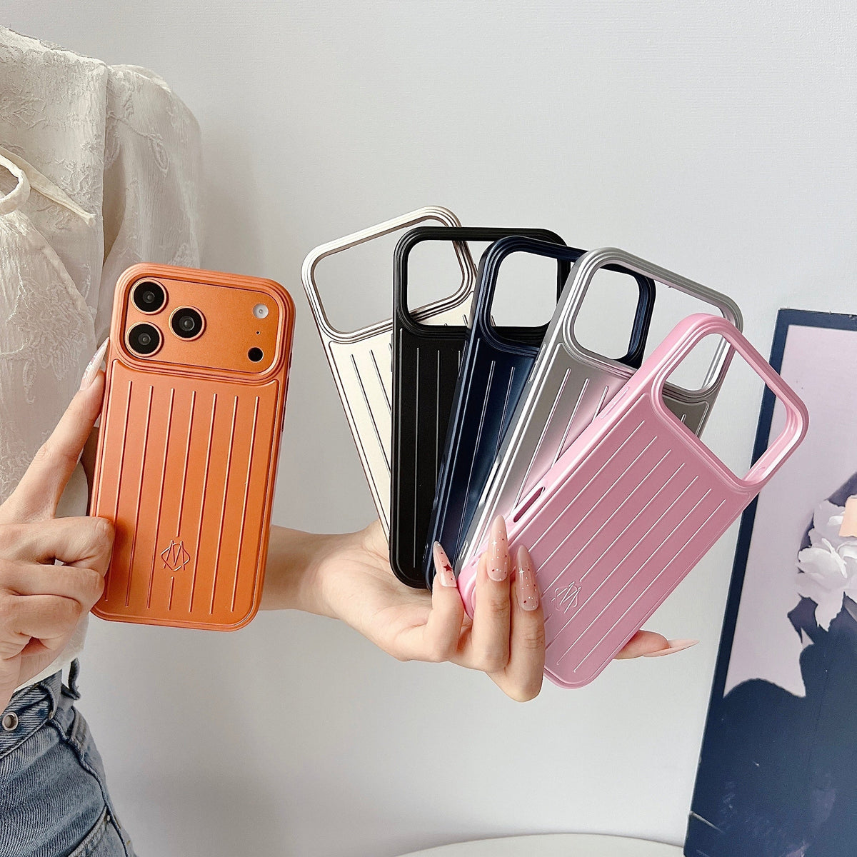 Rimowa Aluminum Phone Case for iPhone