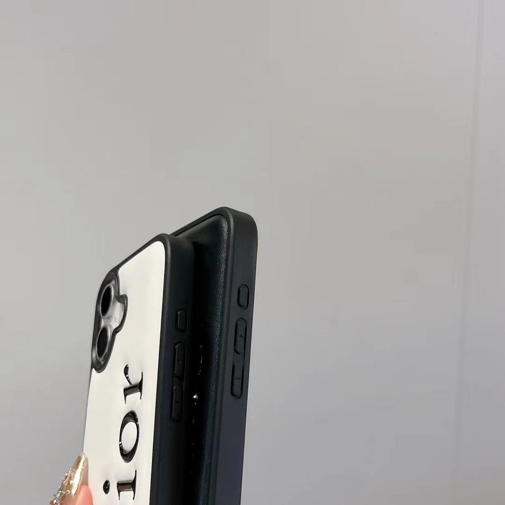Dior Leather iPhone Case for 1316 Pro Max