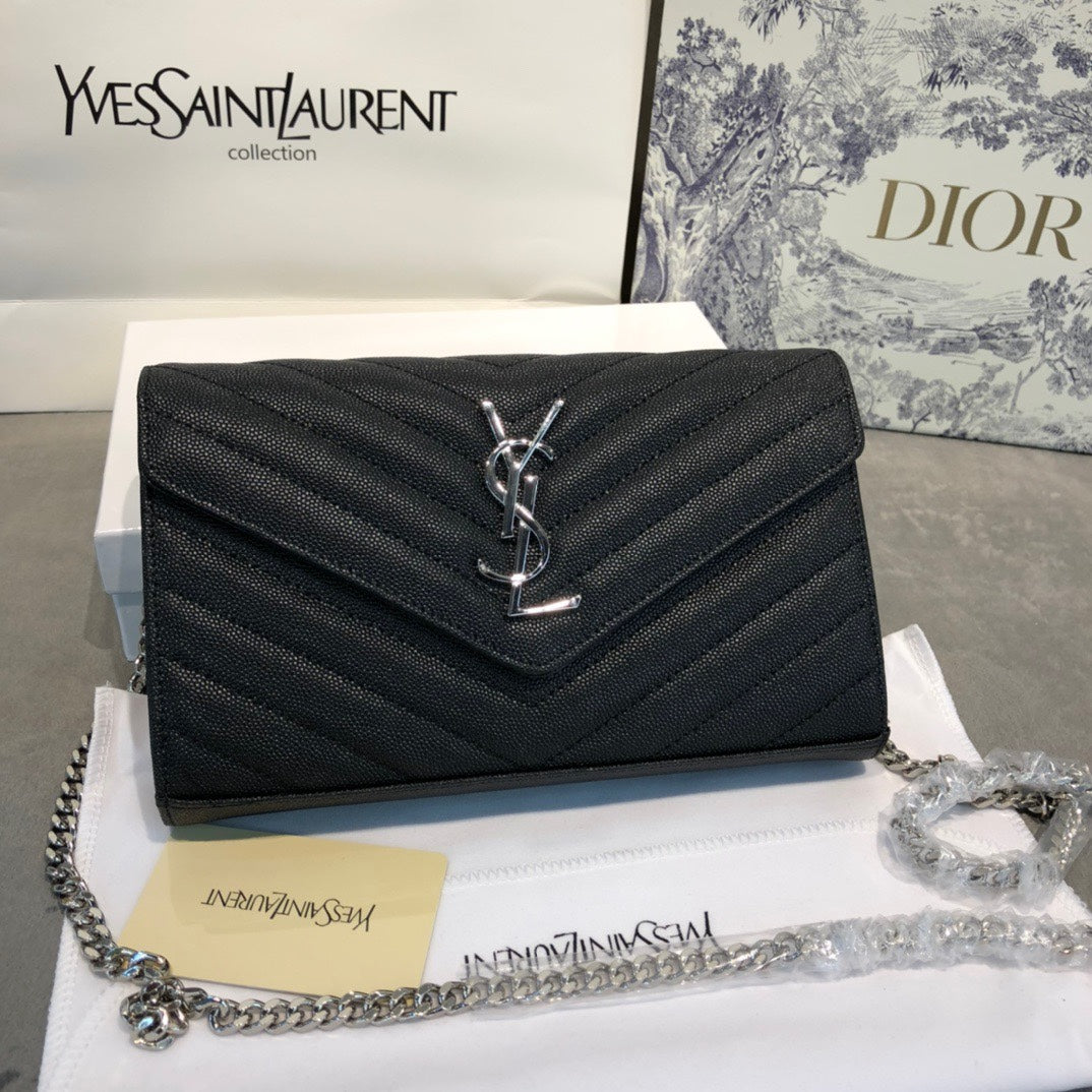 YSL Envelope Bag Shoulder Clutch