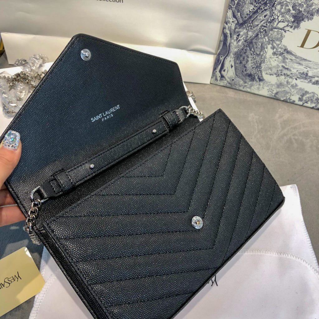 YSL Envelope Bag Shoulder Clutch
