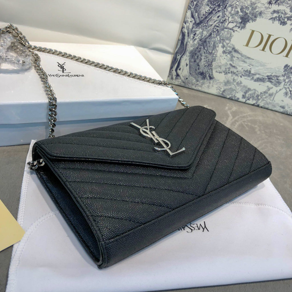 YSL Envelope Bag Shoulder Clutch