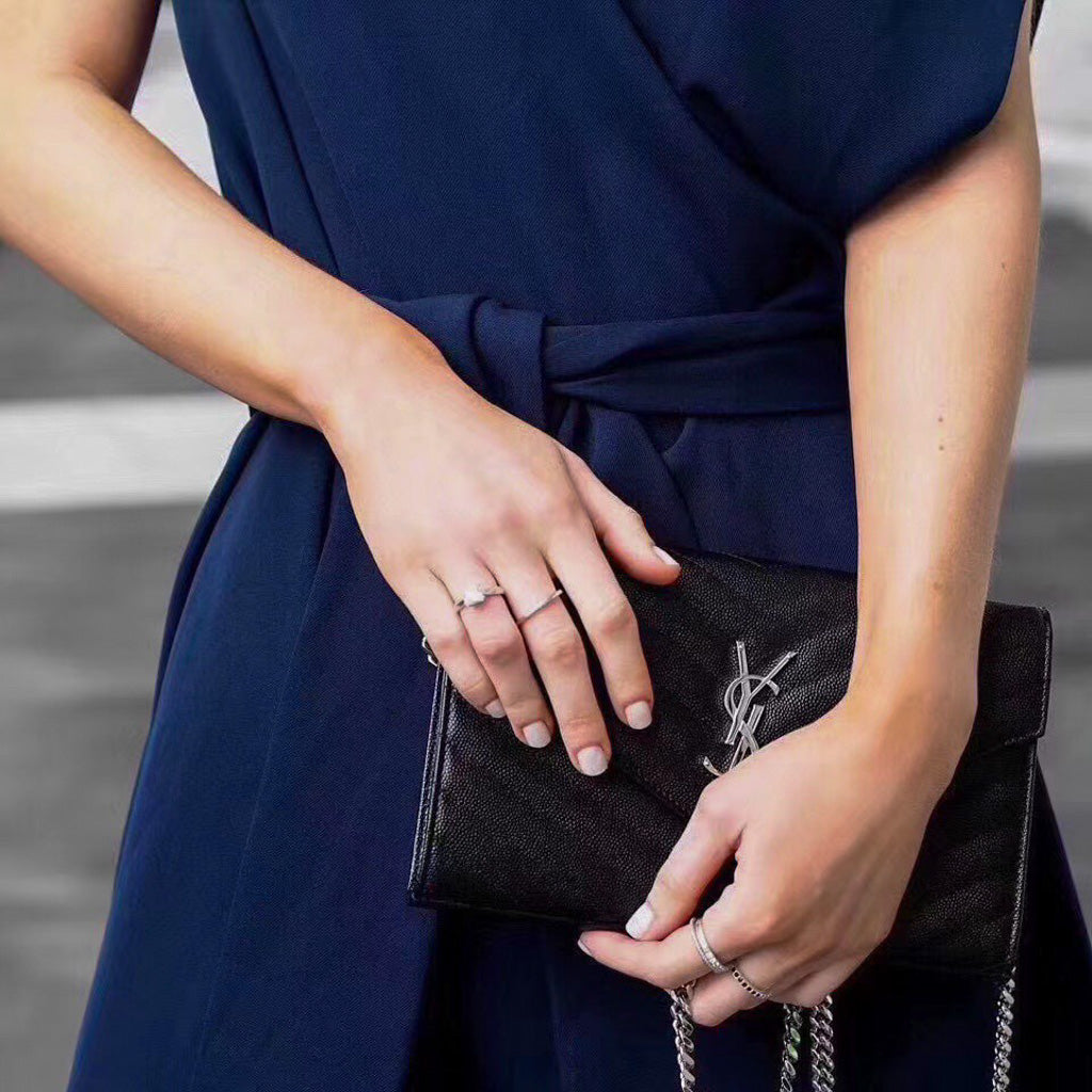 YSL Envelope Bag Shoulder Clutch